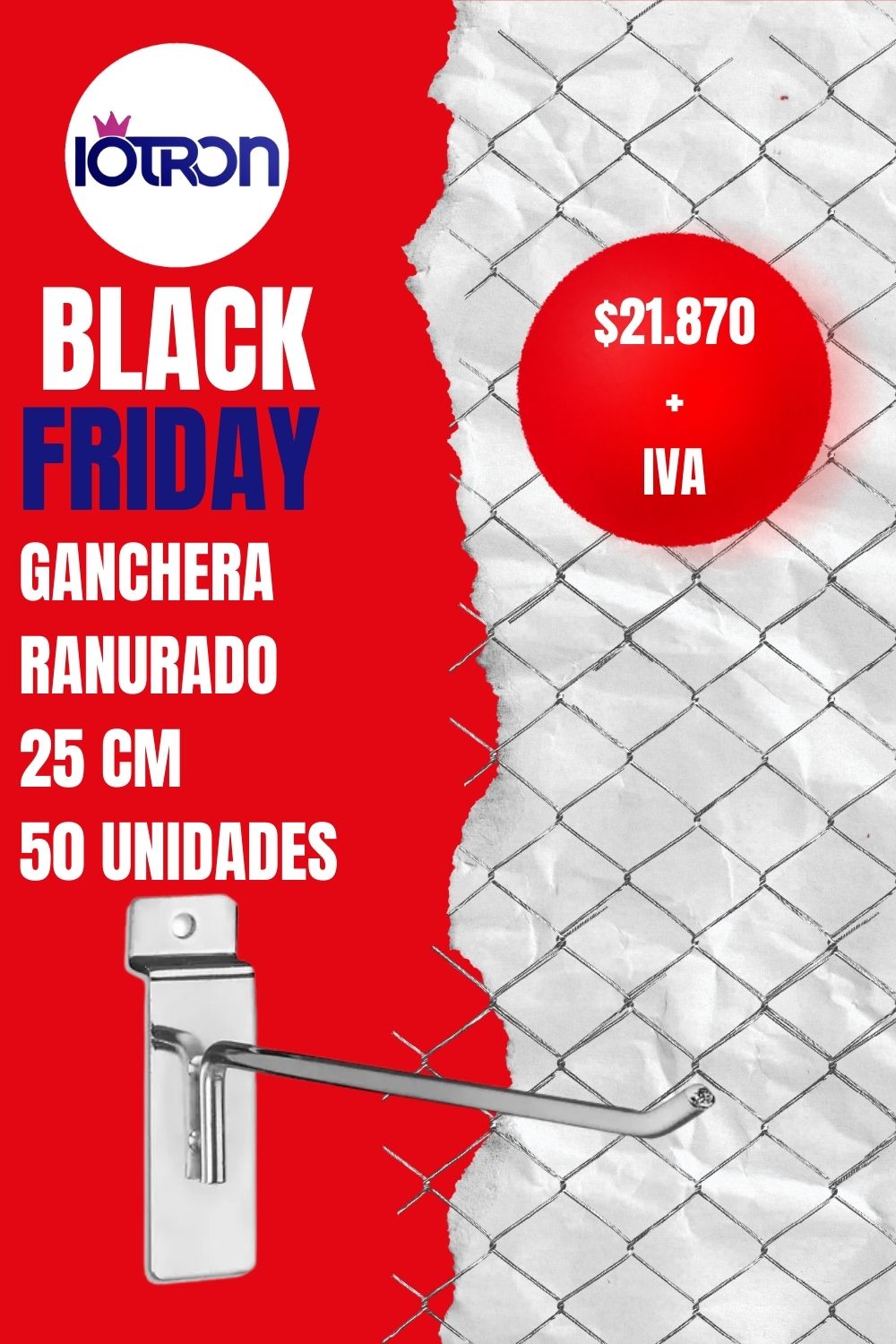 OFERTA SEMANAL DISTANCIADOR 25 X 25