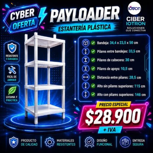 PAYLOADER SUPER OFERTA CYBER