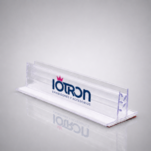 Supergrip con adhesivo SUP24 transparente de 75 mm