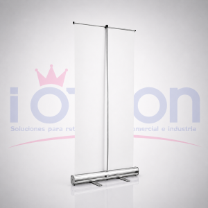 Porta Pendón Roller 100x200 Aluminio