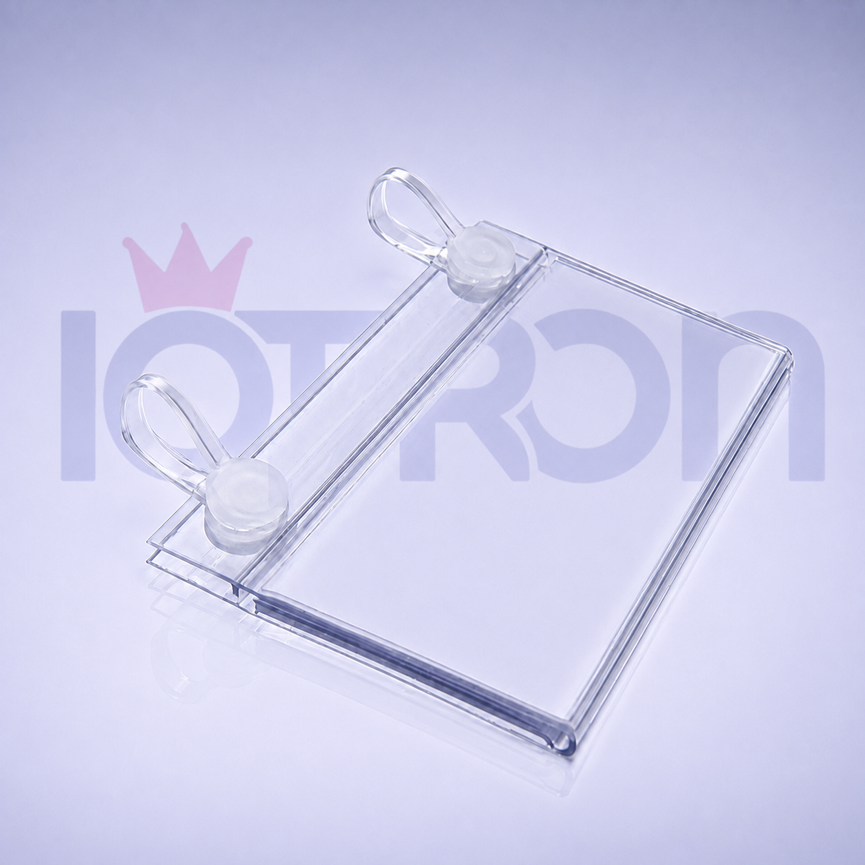 Porta precio para canasto 55x75 mm