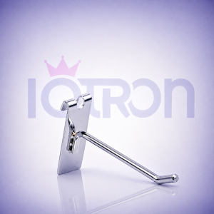Ganchera Metálica Cromada 25 cm para Unageb | IOTRON