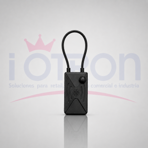 Multialarma Tipo Candado 6034 para protección antirrobo de productos en retail.
