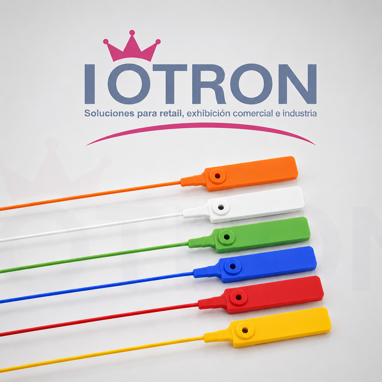 Sello Leger 110 IOTRON con inserto metálico de 28 cm disponible en varios colores