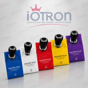 Basurín 18x28 60 gr para auto en colores disponibles IOTRON